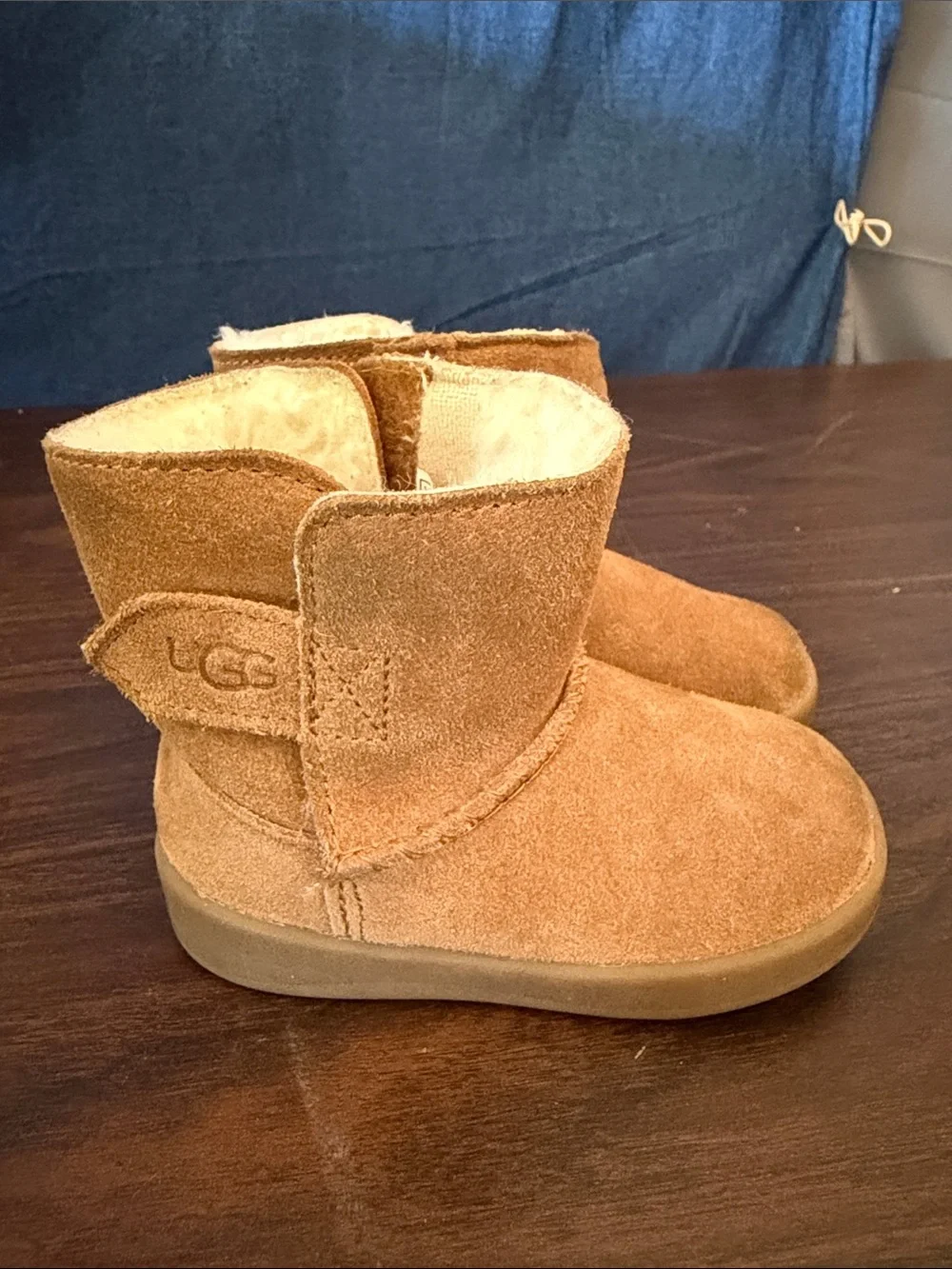 UGG Kids Chestnut Sheepskin Boots